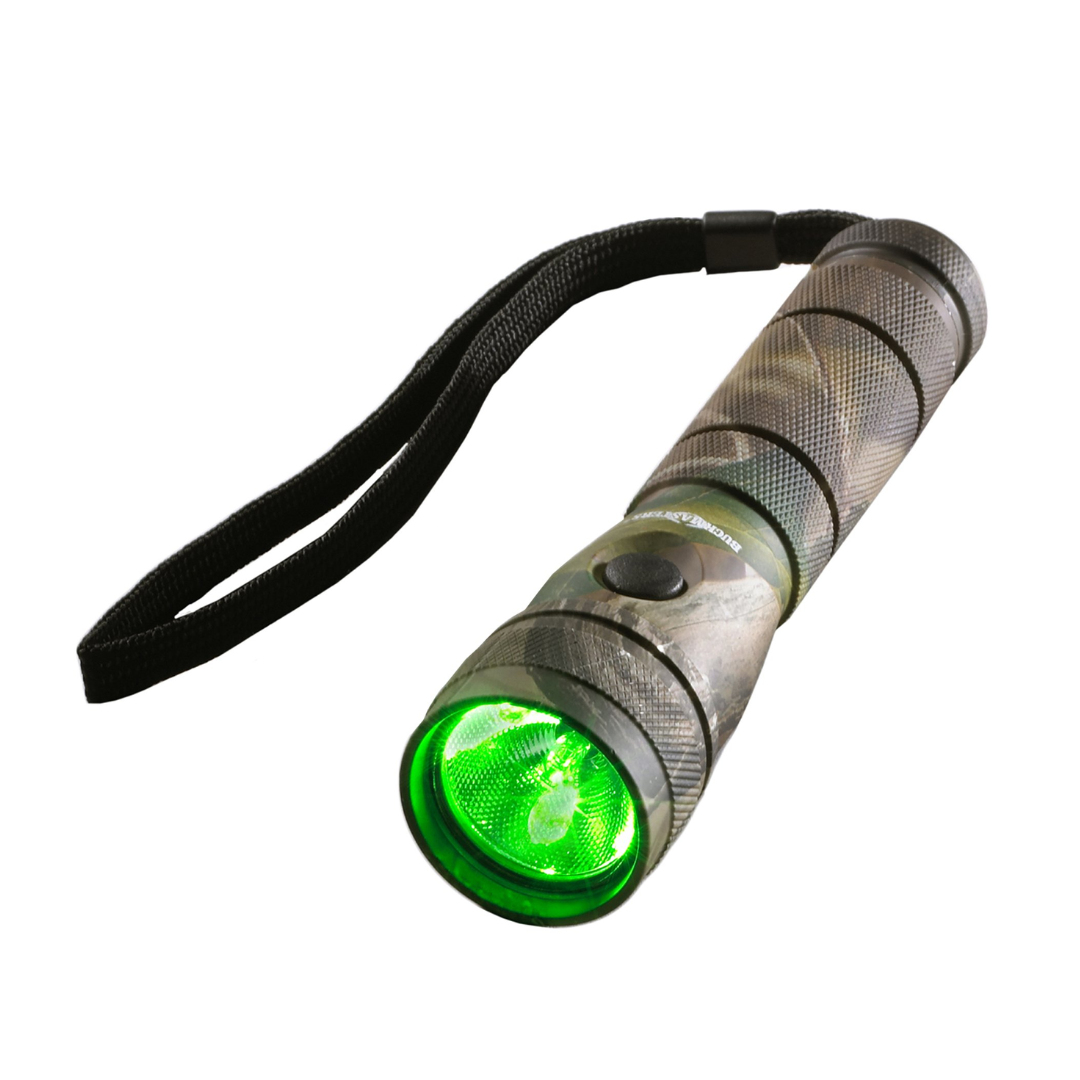 Linterna LED de Xenon camuflada de aluminio mecanizado Mod. TWIN-TASK
