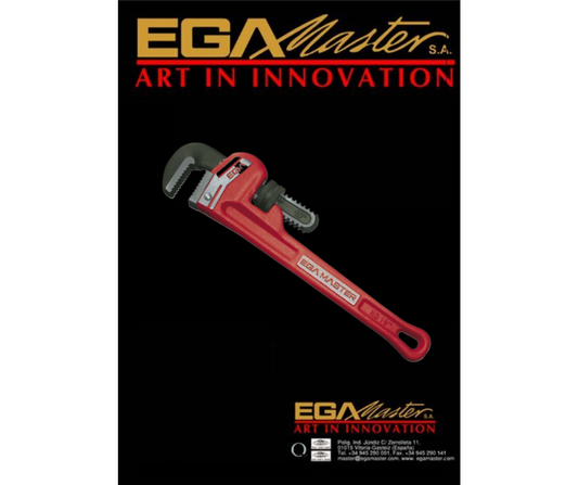 Llave Stilson para trabajo pesado "EGA MASTER"