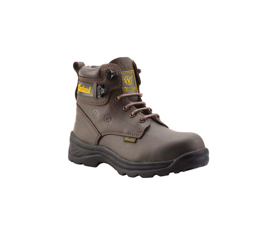 Botin de Seguridad Dieléctrico de Cuero y Suela PU Mod. TOMCAT "WESTLAND"