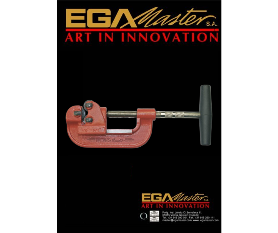 Corta Caño 1/8"-2" p/tubería "EGA MASTER"