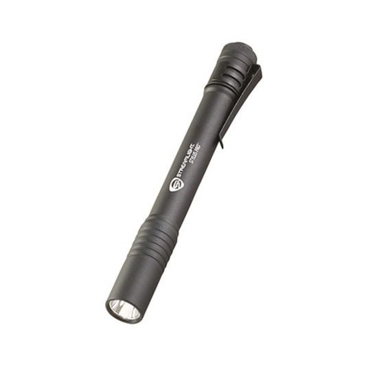 Linterna tipo lapicero modelo Stylus Pro Black,resistente al algua luz LED ''STREAMLIGHT''