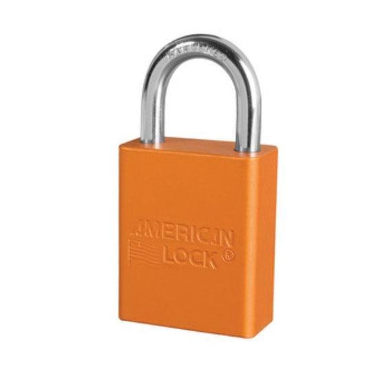 Candado de Aluminio Naranja 27mm con Gancho Standard MASTER LOCK