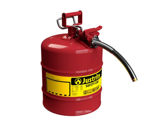 Bidón de Seguridad Clase II para Combustibles - 5 Galones (20 L) "JUSTRITE"