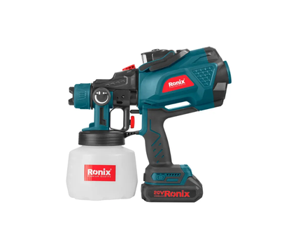 Pistola de Pintar Inalámbrica 20V HVLP RONIX 8604