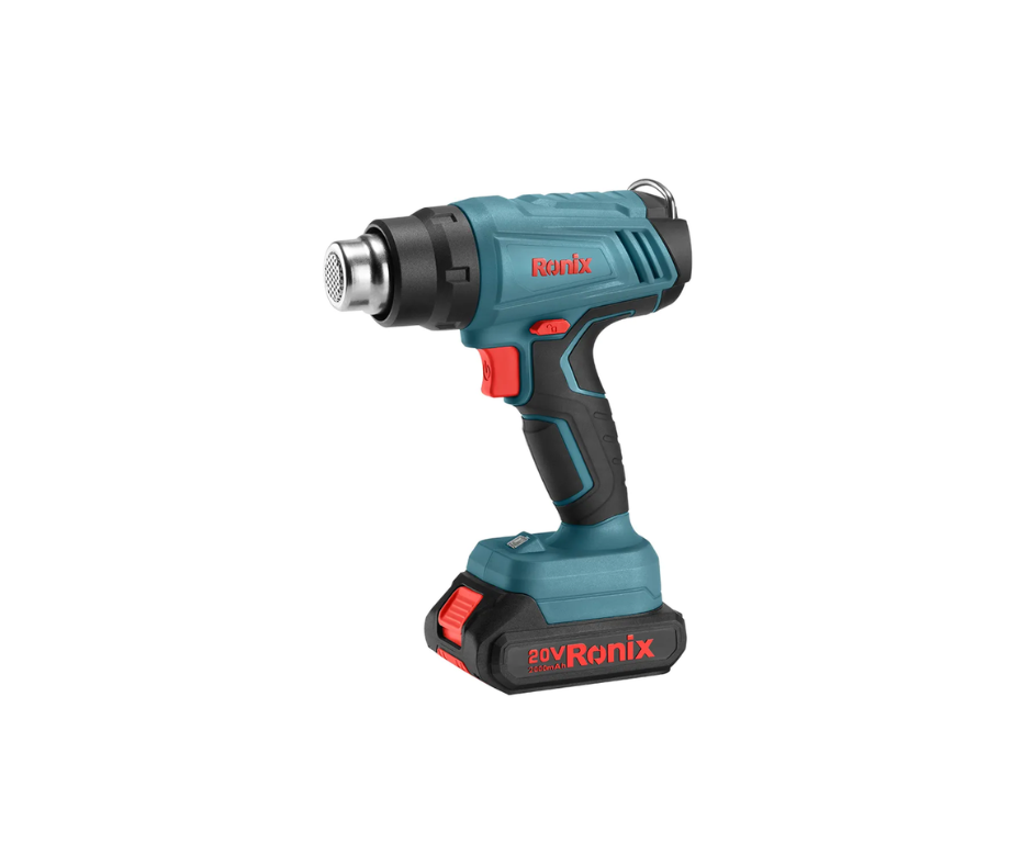 Pistola de Aire Caliente Inalámbrica 20V RONIX 8617 (500 °C)