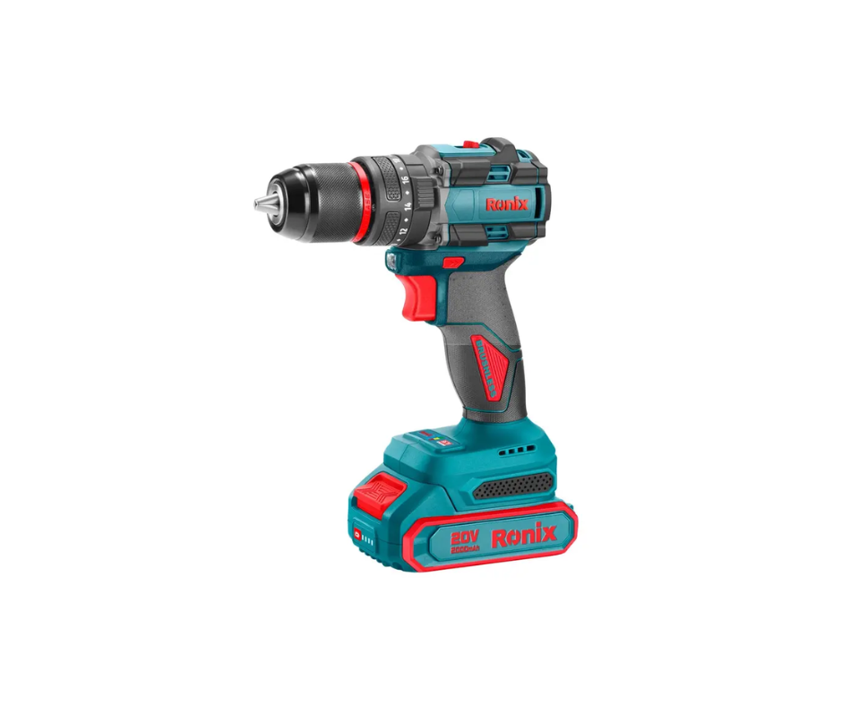Taladro Percutor Inalámbrico 20V Brushless "RONIX"