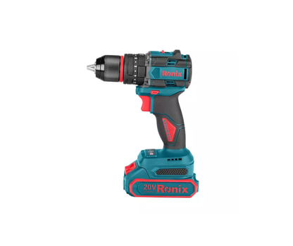 Taladro Percutor Inalámbrico 20V Brushless "RONIX"