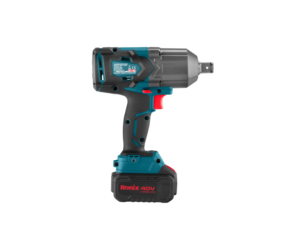 Llave de Impacto Inalámbrica de 3/4" 40V Brushless RONIX 8917 (1200 N·m)