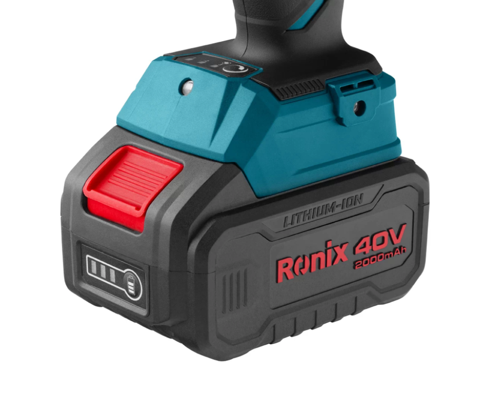Llave de Impacto Inalámbrica de 3/4" 40V Brushless RONIX 8917 (1200 N·m)