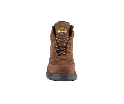Botin seguridad dielectrico, fabricado en cuero Nubok y suela PU, Mod. HIKER Cumple ASTM F2413 "WESTLAND"