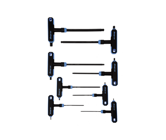 Llave Allen Hexagonal Métrica en T y L (8 Pzas.) SNAP-ON