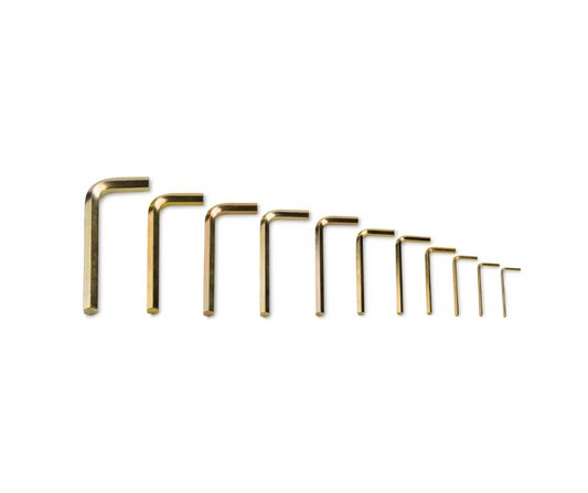 Llaves Allen hexagonal métrico de 2- 12 mm (11 Pzas.) en caja metálica SNAP-ON