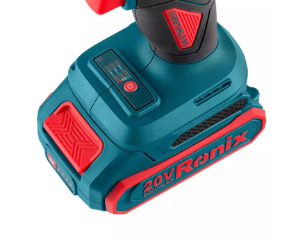 Atornillador de Impacto Inalámbrico 20V Brushless RONIX 8671
