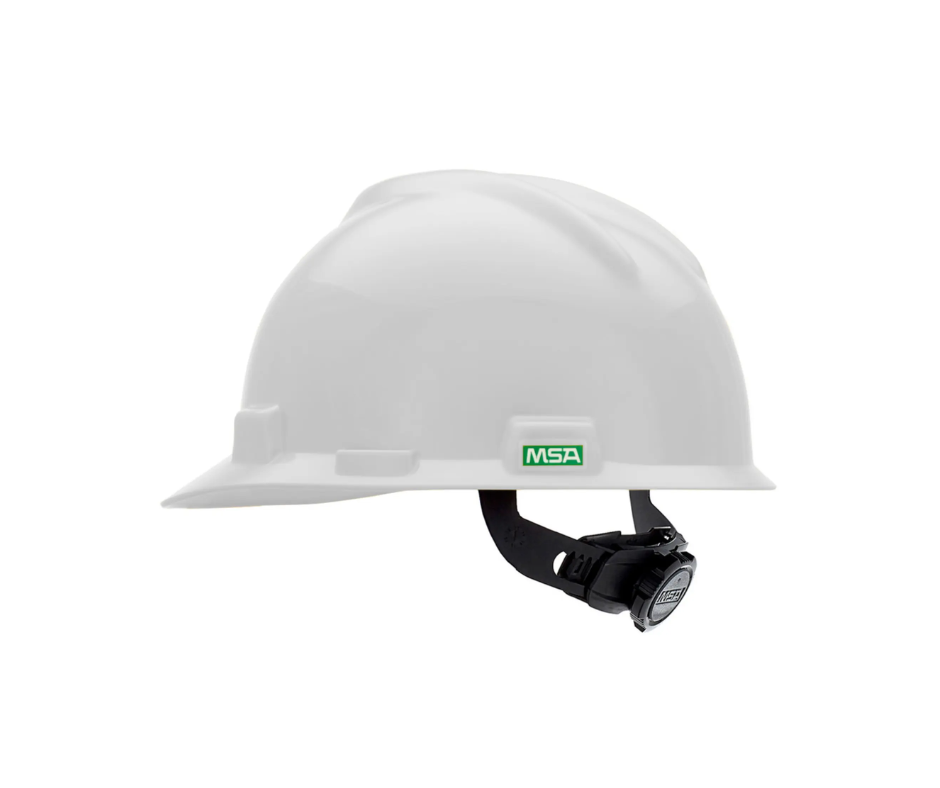 Casco de Seguridad Industrial MSA V-Gard (Fas-Trac III)