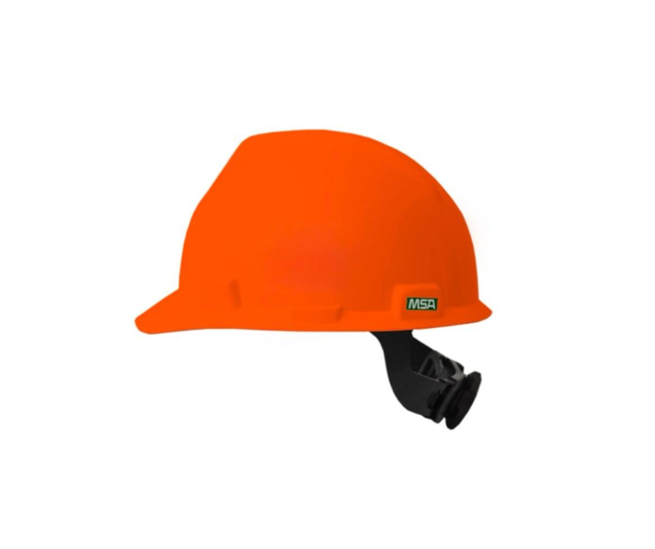 Casco de Seguridad Industrial MSA V-Gard (Fas-Trac III)
