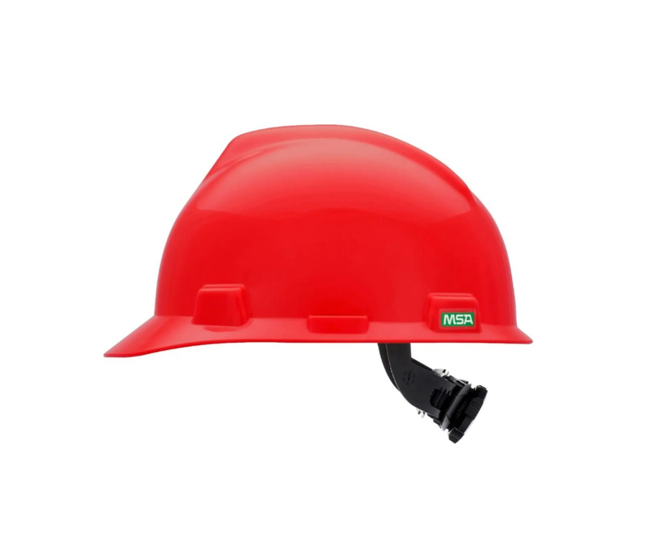 Casco de Seguridad Industrial MSA V-Gard (Fas-Trac III)