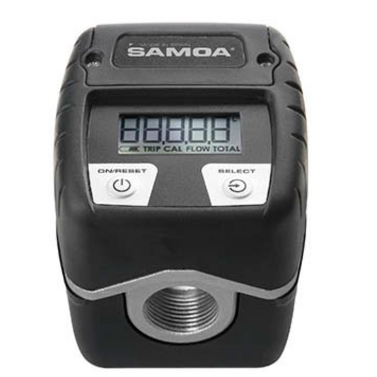 Contador Volumétrico Electrónico 80 l/min en Aluminio