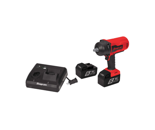 Llave de impacto inalámbrica de 1/2" 18 V. Roja "SNAP-ON"