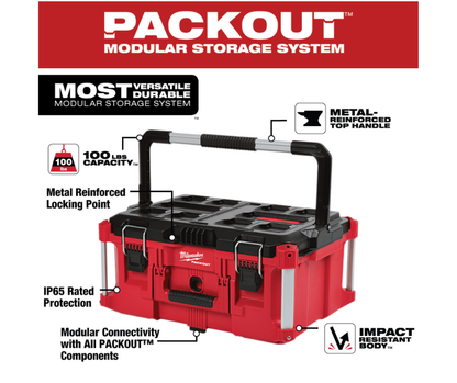 Caja de Herramientas Grande PACKOUT™ MILWAUKEE®