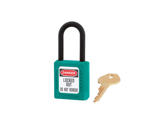 Candado de Seguridad Dieléctrico Antichispa (406TEAL - Verde Azulado)