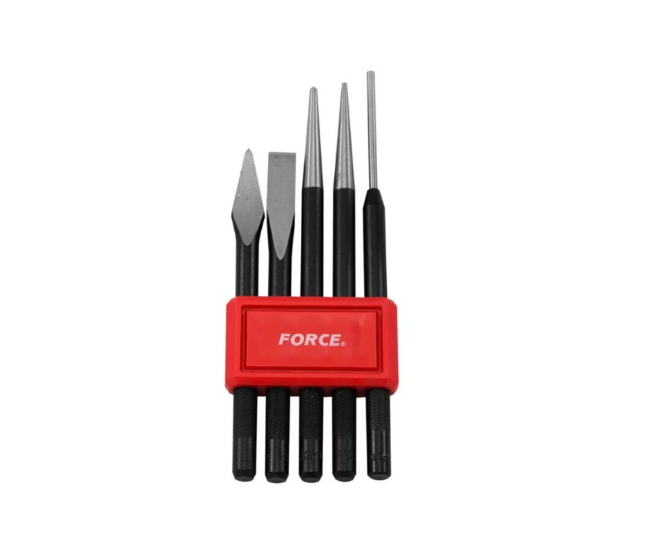 Juego de Cinceles y Punzones FORCE (5 Pzas)