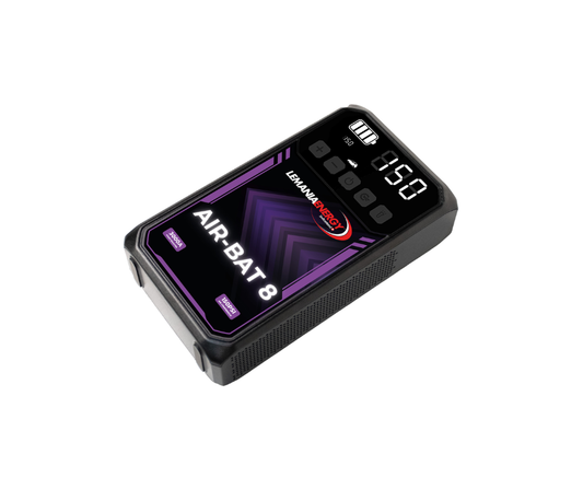 Compresor de Aire Portátil 150 PSI LEMANIA AirBatt-8 (12V)