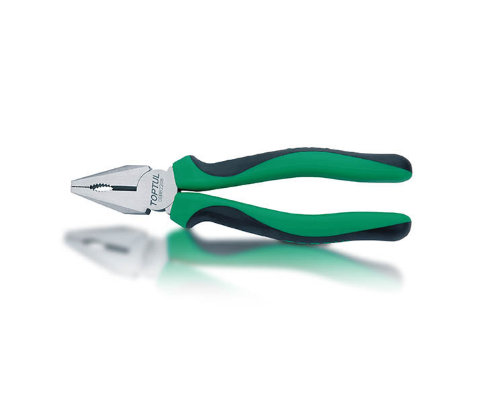 Alicate Universal TOPTUL - 8" (Acero Cromo-Molibdeno)