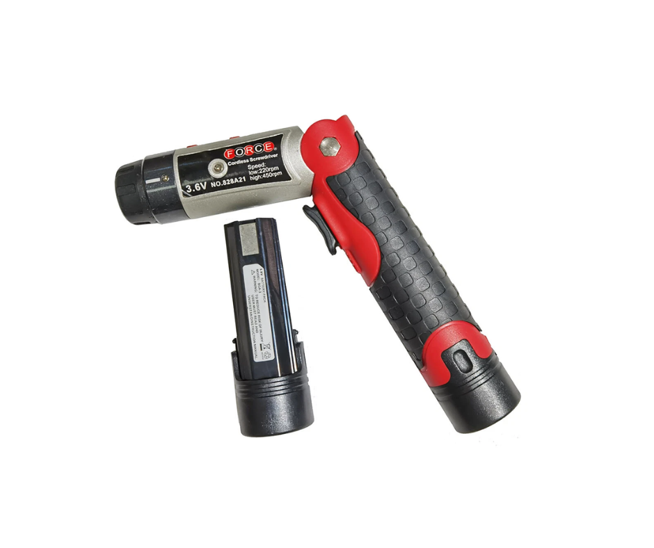 Destornillador a Batería 3.6V FORCE (828A21L)
