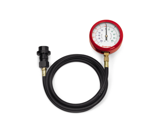 Compresimetro o Probador de presión de combustible de 0 a 15 PSI "SNAP-ON"