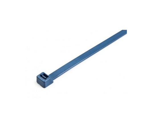 Precinto de Nylon Azul NY 100X2,5mm (100 Pzas) Bolsa - FRONTEC