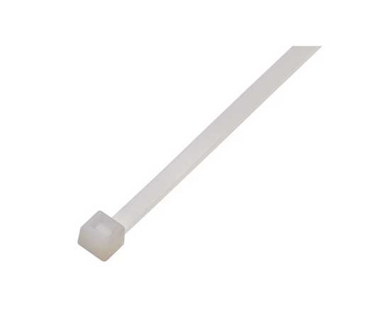 Precinto de Nylon Transparente NY 100x2,5 mm (100 Pzas) Bolsa - FRONTEC