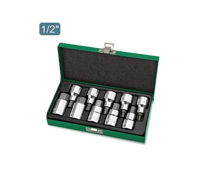 Juego de Dados con Punta Allen (Hexagonal) TOPTUL