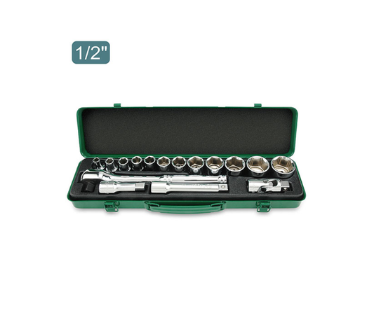 Juego de Llaves de Tubo y Dados 1/2" TOPTUL