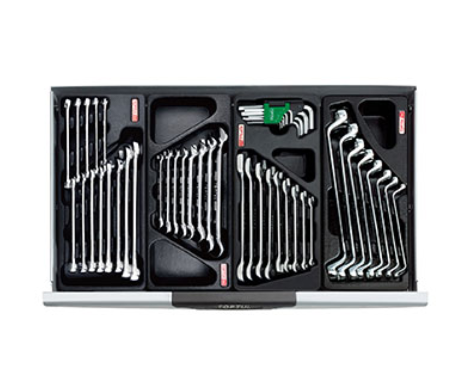 Armario Rodante de 7 Cajones TOPTUL GCAJ305B - Equipado con 305 Herramientas