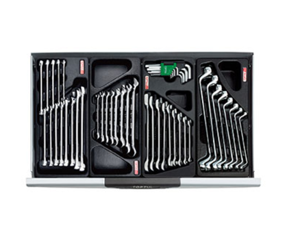 Armario Rodante de 7 Cajones TOPTUL GCAJ305B - Equipado con 305 Herramientas