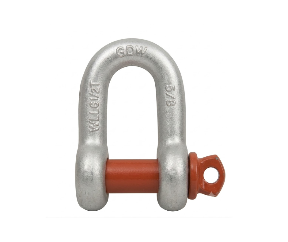 Grillete recto perno con tope de 1.3/4'' (44 mm) ''COLUMBUS''