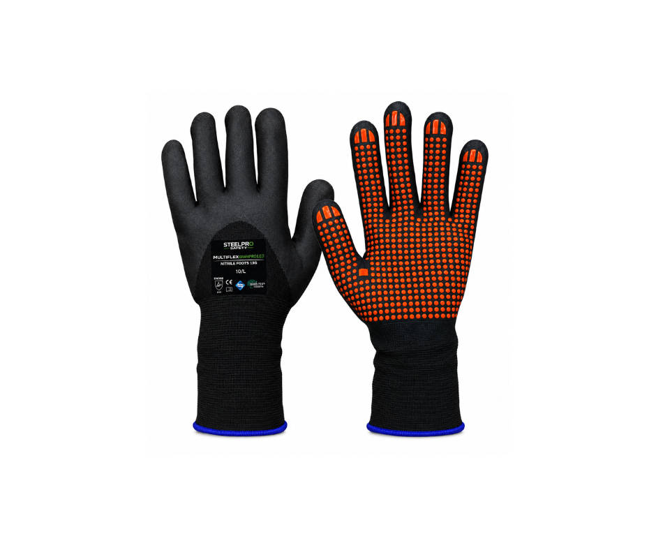 Guante Multiflex Recycled Nitrile Dots 3/4