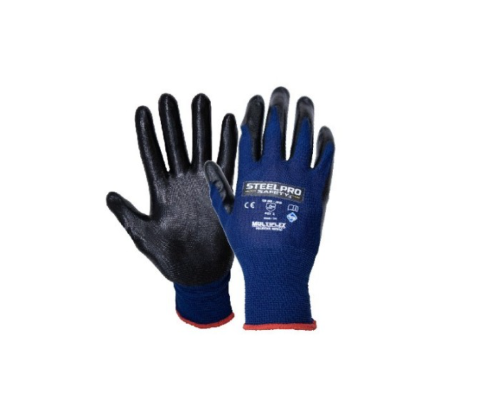 Guante de Seguridad Multiflex Poliéster / Nitrilo