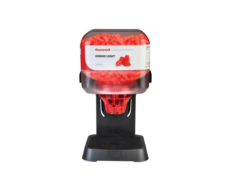 Dispensador de Tapones Auditivos HONEYWELL HL400-AM (400 Pares, Protección Antimicrobiana)