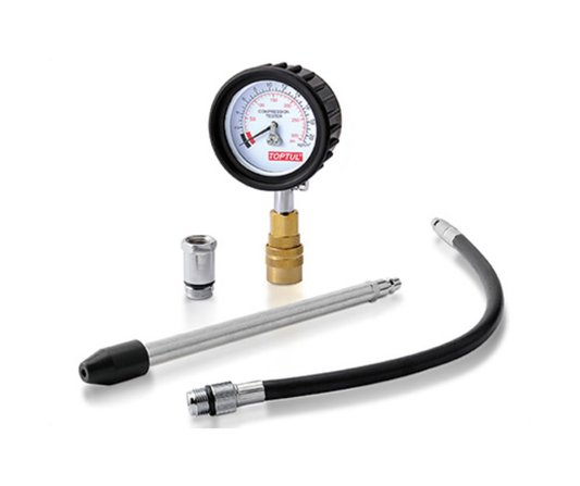 Kit Compresímetro para Motor a Gasolina TOPTUL (4 Pzas)