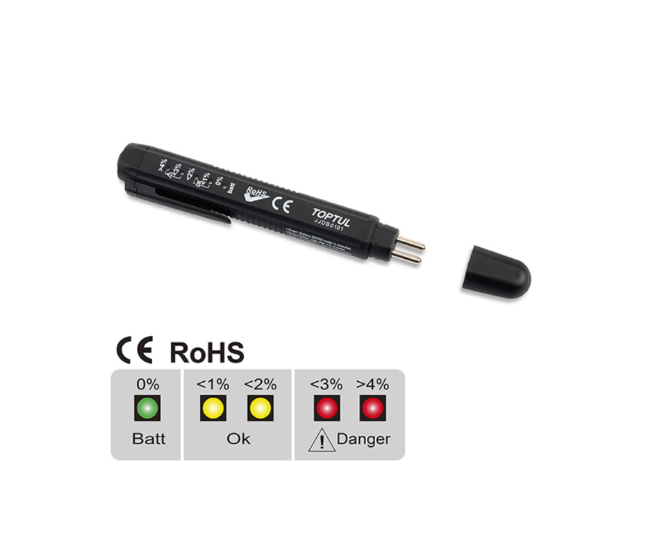 Comprobador / Probador de Líquido de Frenos LED TOPTUL