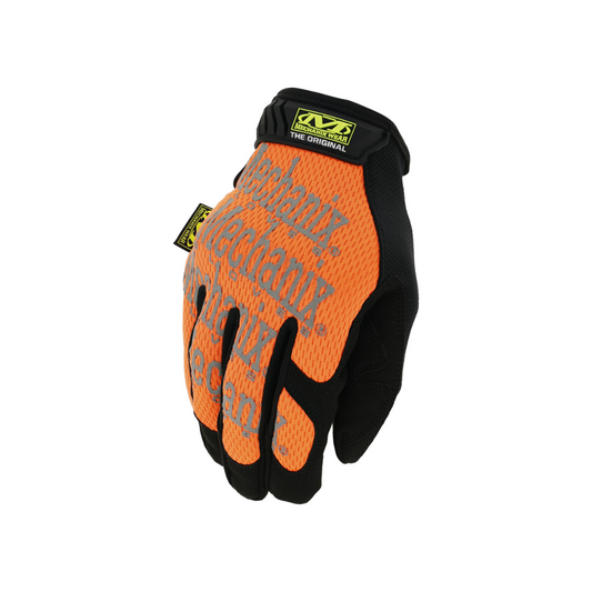 Guante de seguridad modelo safety original color naranja