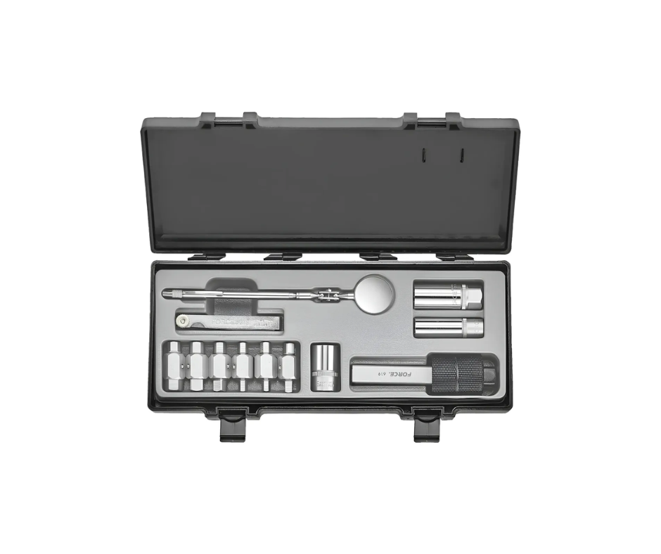 Kit de herramientas de servicio automotriz (12 Pzas. ) ''FORCE'' (TAIWAN)