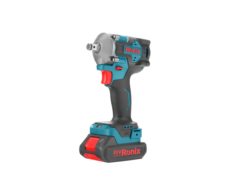 Llave de Impacto Inalámbrica sin Escobillas de 20V 1/2 pulgada 350 N m
