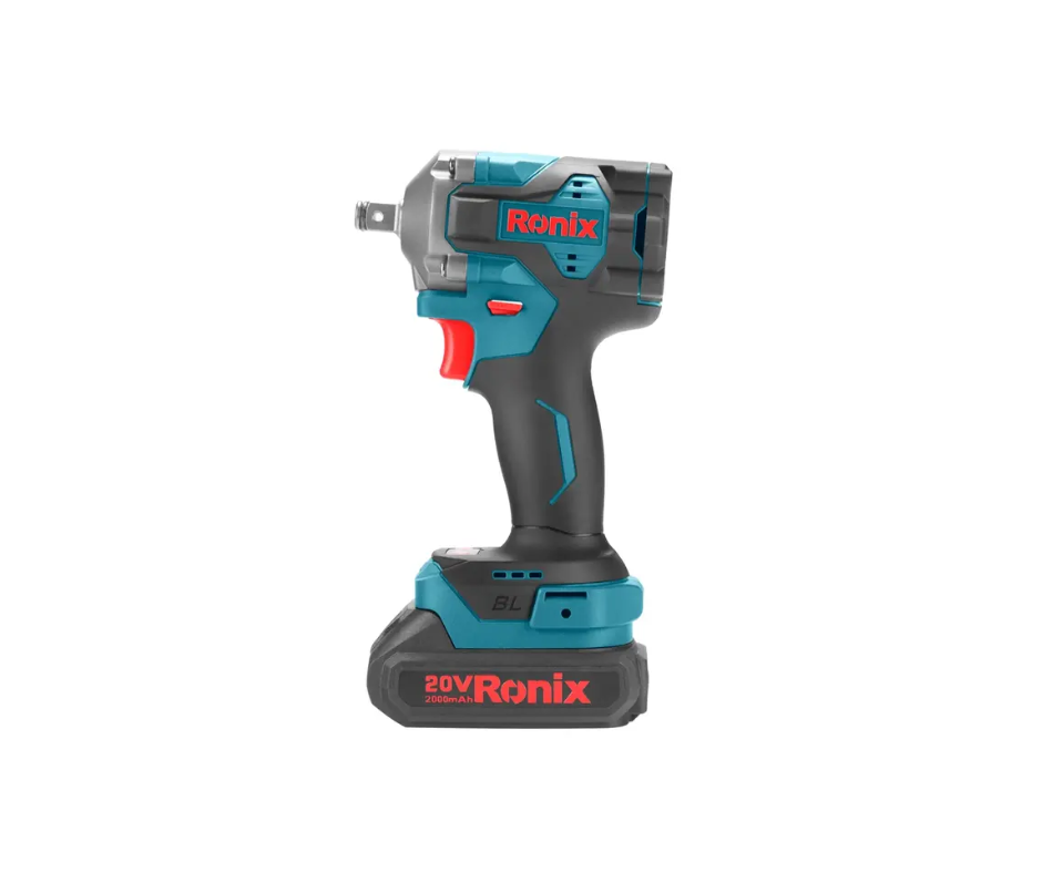 Llave de Impacto Inalámbrica sin Escobillas de 20V 1/2 pulgada 350 N m
