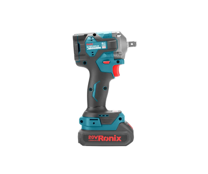 Llave de Impacto Inalámbrica sin Escobillas de 20V 1/2 pulgada 350 N m