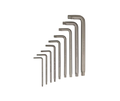 Juego de Llaves Torx Inviolables FORCE (9 Pzas)