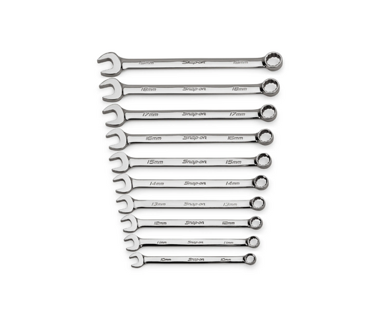 Llaves combinadas de 10 - 19 mm (10 Pzas.) ''SNAP-ON'' (U.S.A)