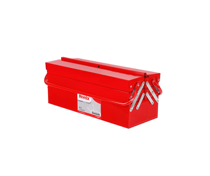 Caja de Herramientas Metalica 21" plegable "RONIX"