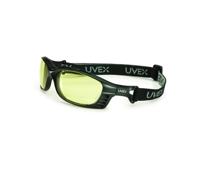 Lente de Seguridad UVE LIVEWERE (Ámbar/Negro)